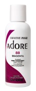 adore semi permanent hair color magenta #88